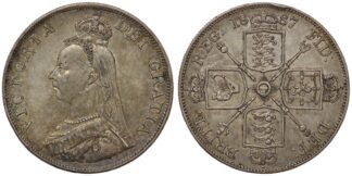 1887 Double Florin