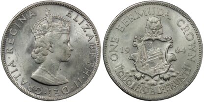 Bermuda 1964 Crown