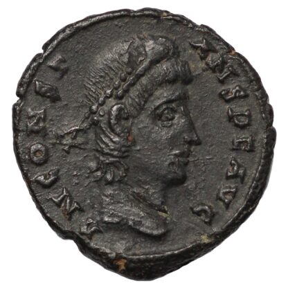 Ancient Roman Imperial Coin Constans Æ AD 347-348 Alexandria VOT/XX/MVLT/XXX - Image 2