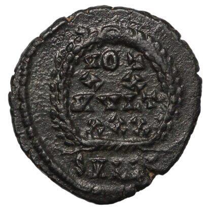 Ancient Roman Imperial Coin Constans Æ AD 347-348 Alexandria VOT/XX/MVLT/XXX - Image 3