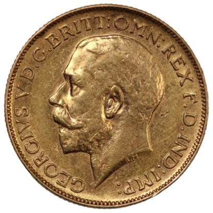 Australia 1912-P Full Sovereign George V Perth Mint Gold Coin - Image 2