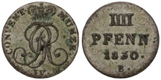 Hannover 1830-B 4 Pfennig