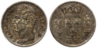 1830-W 1/4 Franc