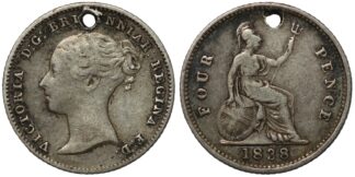 1838 Fourpence