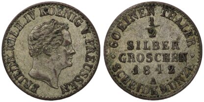 1842-A 1/2 Silber Groschen