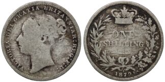 1879 Shilling Die Number 1