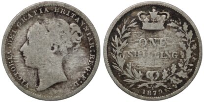 1879 Shilling Die Number 1