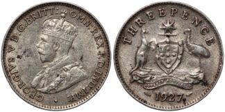 Australia 1927 Threepence