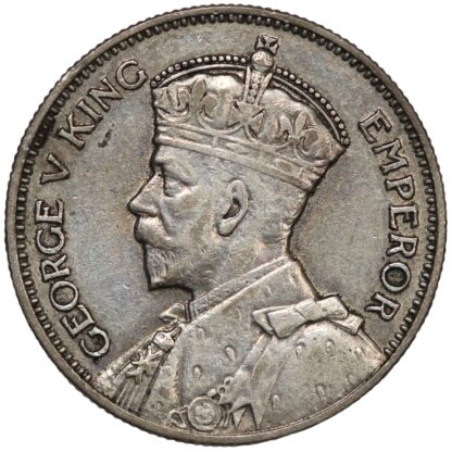 New Zealand 1935 Shilling 1/- George V KM# 3 World Silver Coin Better Date - Image 2