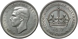 Australia 1937 Crown