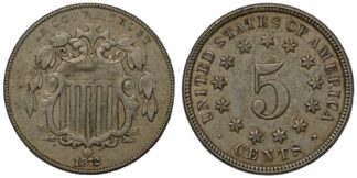 1872 Shield Nickel