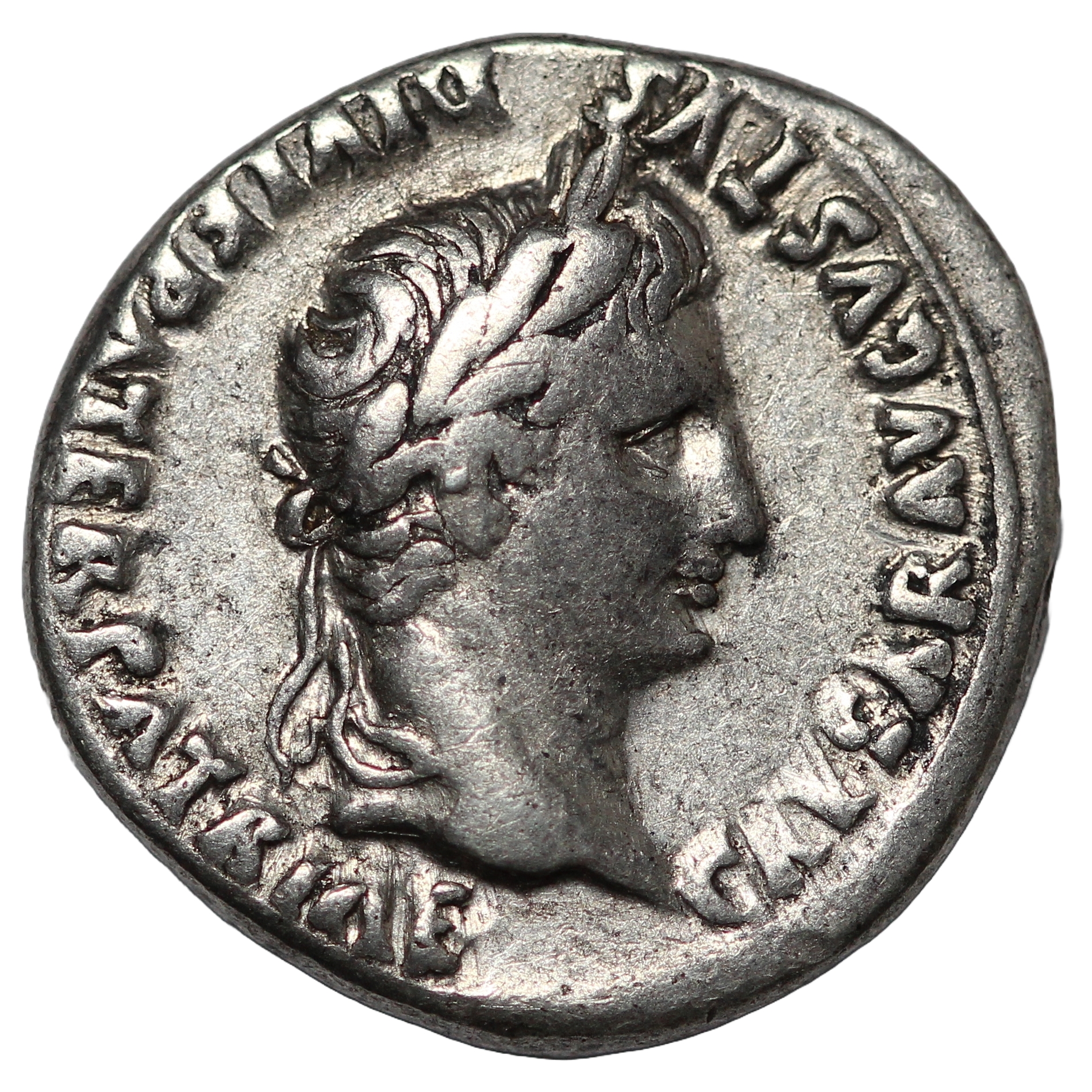 Ancient Roman Imperial Coin Augustus 2-4 BC AR Denarius Gaius & Lucius Caesar - Image 2