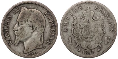 France 1867-A 1 Franc