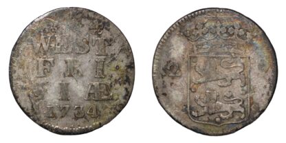 West Friesland 2 Stuivers 1734
