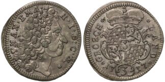 Bavaria 1717 3 Kreuzer