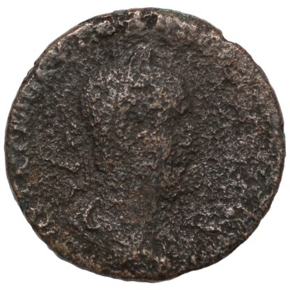 Ancient Roman Provincial Seleucis Pieria Antioch Trajan Decius Æ AD249-51 Temple - Image 2