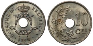 Belgium 1902 10 Centimes