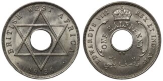 British West Africa 1936-KN Halfpenny