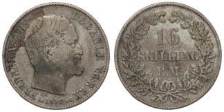 Denmark 1856 16 Skilling