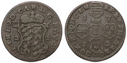 Liege 1752 2 Liards