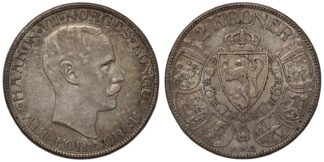 Norway 1915 2 Kroner