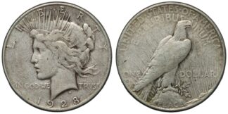 1928-S Peace Dollar