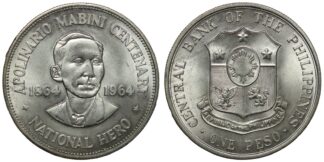 Philippines 1964 Peso