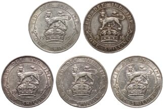 1915-1918 Shillings (5)