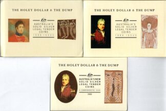 1988 1989 1990 Holey Dollar Dump Sets