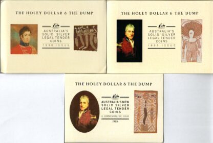 1988 1989 1990 Holey Dollar Dump Sets