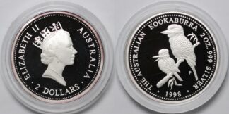 1998 2oz Kookaburra Proof