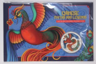 2022 Phoenix Silver Coin Vivid Coloured