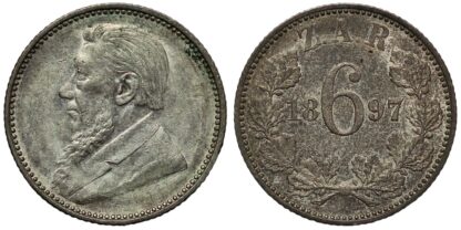 South Africa 1897 6d