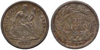 USA 1883 Seated Liberty Dime