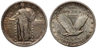 1918 Standing Liberty Quarter