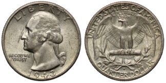 USA 1943-S Quarter