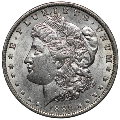 United States 1886-O Morgan Dollar $1 New Orleans Mint World Silver Coin - Image 2