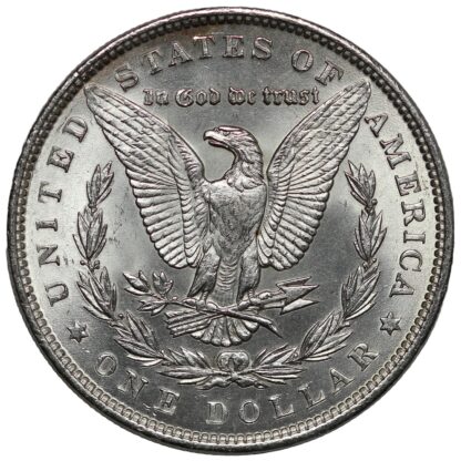 United States 1888 Morgan Dollar $1 Philadelphia Mint World Silver Coin - Image 3