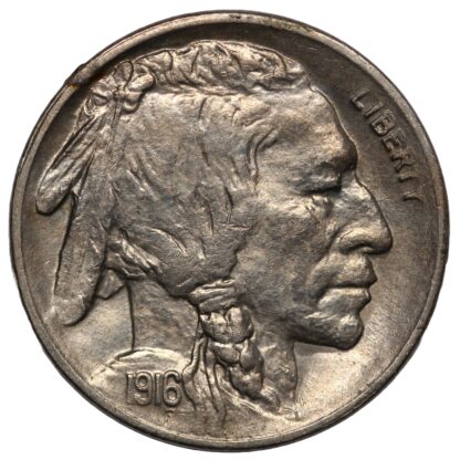 United States 1916-S Buffalo Nickel 5c San Francisco Mint Better Date Coin - Image 2