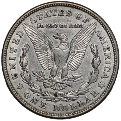 United States 1921-D Morgan Dollar $1 Denver Mint World Silver Coin - Image 3