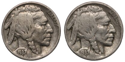 1937 Buffalo Nickels (2)