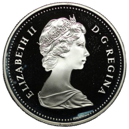 Canada 1982 Proof Silver Dollar KM# 133 Regina Centennial World Coin - Image 2