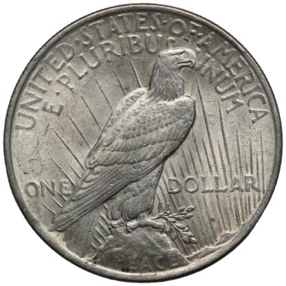 United States USA 1922 Peace Dollar $1 Philadelphia Mint World Silver Coin - Image 3