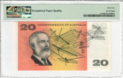 Australia ND(1966) $20 Banknote Coombs Wilson R401 PMG Choice Unc 64 EPQ - Image 2