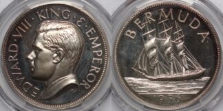 Bermuda 1936 Fantasy Crown PL65 PCGS