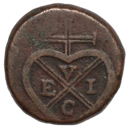 India-British Bombay Presidency nd(1802-1829) Pice KM# 198 World Copper Coin - Image 2