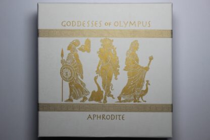 Tuvalu 2015 Goddesses Olympus Aphrodite 2oz High Relief Silver Coin Perth Mint - Image 6