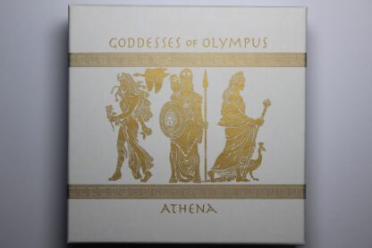 Tuvalu 2015 Goddesses of Olympus Athena 2oz High Relief Silver Coin - Perth Mint - Image 6