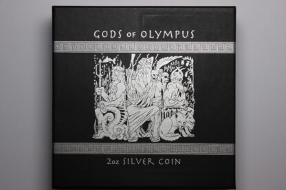 Tuvalu 2014 Gods of Olympus Zeus 2oz High Relief Silver Coin – The Perth Mint - Image 6