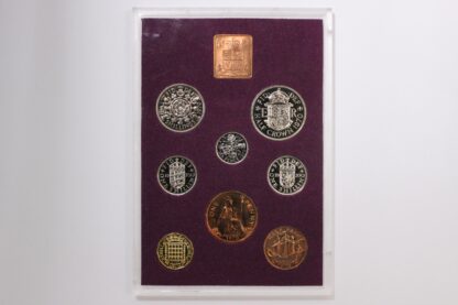 United Kingdom 1970 Coinage of Great Britain & Northern Ireland 8-Coin Proof Set - Image 2